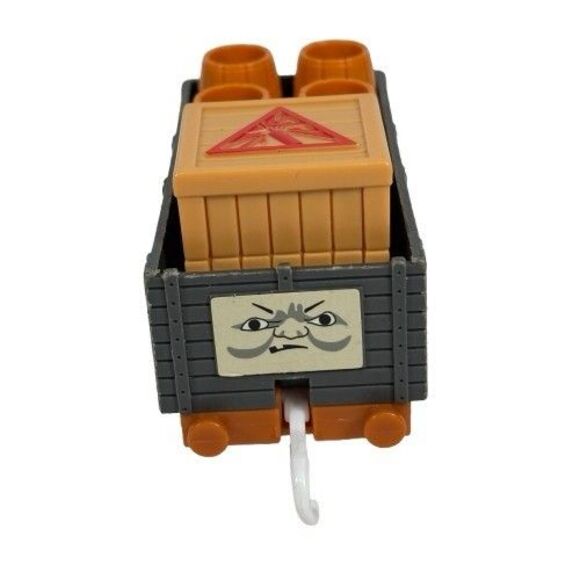 Thomas & Friends Trackmaster S.C. Ruffey Cargo Barrels Box Dynamite Car TOMY Set - Picture 6 of 11